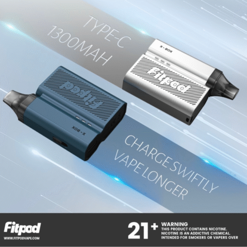 斯萊克四代FITPOD X-BOX 小煙主機電子煙⚡ X-BOX 智能可調主機⚡ 小巧強悍，智慧升級